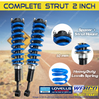 2"50mm Front Complete Strut Lift Kit Lovells Spring for Holden Colorado 7 RG