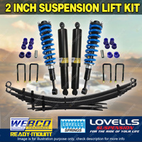 2"50mm Pre Assembled Lift Kit Lovells Coil EFS Leaf for Nissan Navara NP300 Leaf