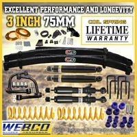 75mm+50mm Lift Kit Control Arm Shock King Coil EFS Leaf for Ford Ranger 12-18