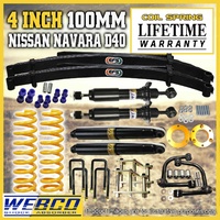 4 Inch 100mm Lift Kit EFS Leaf King Control Arm for Nissan Navara D40 STX550