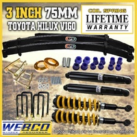 3 Inch 75mm Pre Assembled Lift Kit EFS Leaf King for Toyota Hilux KUN26 GGN25