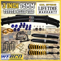 3 Inch Pre Assembled Lift Kit EFS Leaf Control Arm for Toyota Hilux KUN26 GGN25