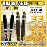 Adjustable 2 - 3 Inch Lift Kit King for Toyota Landcruiser Prado 120 150 05-ON