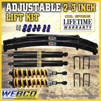 Adjustable 2 - 3 Inch Pre Assembled Lift Kit EFS Leaf for Foton Tunland 12-on