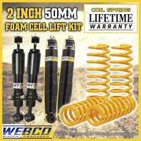 2" 50mm Foam Cell Lift Kit Webco Shocks King Coils for Nissan Pathfinder R51