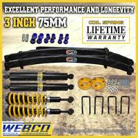 75mm + 50mm Pre Assembled Lift Kit EFS Leaf King Spring for Isuzu D-max 20-on