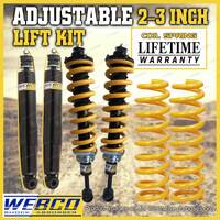 ADJ 2 - 3 Inch Pre Assembled Lift Kit King Springs for Ford Everest 15-18