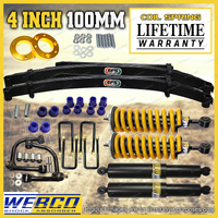 100mm + 50mm Pre Assembled Lift Kit EFS Leaf Spacer Arm for Mitsubishi Triton MQ