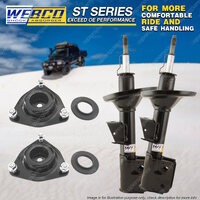 Front Shock Absorbers & Strut Mount Bearing for Mitsubishi Outlander ZG ZH 06-12