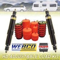 Rear Webco Shock + Airbag Adjustable Load Kit 450kg for FORD FALCON XA XB XC XD