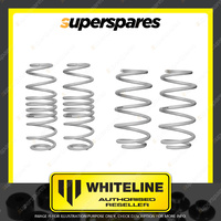 Whiteline Front and Rear lowered Coil Springs for FORD FIESTA WS WT WZ