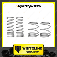 Whiteline F & R lowered Coil Springs for SUBARU IMPREZA WRX GV SEDAN GR HATCH