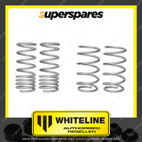 Whiteline F and R lowered Coil Springs for SUBARU BRZ ZC6 7/2012-ON