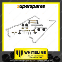 Whiteline F and R Sway Bar Vehicle Kit BSK020 for SUBARU BRZ ZC6 7/2012-ON