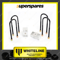 Whiteline Rear 2.0 Inch Lowering Block Kit KLB101-20 for FORD COURIER PA PC PD