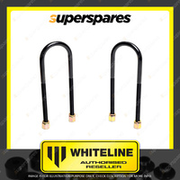 Whiteline Rear Spring U Bolt Kit 75mm wide for TOYOTA LITEACE YM CM KM YM Series