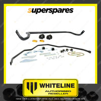 Whiteline Front and Rear Sway Bar Vehicle Kit for Mitsubishi Triton ML MN 4WD