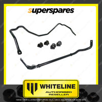 Whiteline Front and Rear Sway Bar Vehicle Kit for Mitsubishi Pajero Sport QE QF