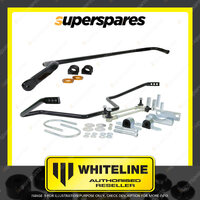 Whiteline Front and Rear Sway Bar Vehicle Kit for Nissan Navara D40 2005-2015