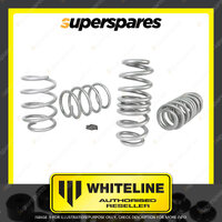Whiteline Front & Rear Coil Springs Lowered for Audi S3 RS3 Quattro AWD 15-20