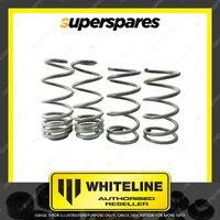 Whiteline Front & Rear Coil Springs Lowered for Ford Focus ST SA FWD 19-On