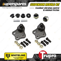 Whiteline Lower Control Arm Bush + Trupro Lower Ball Joint for Holden Calibra YE