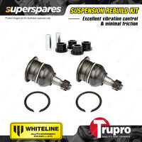 Whiteline Lower Control Arm Bush + Trupro Lower Ball Joint for Holden Viva JF