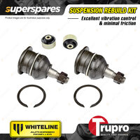 Whiteline Lower Control Arm Bush + Trupro Lower Ball Joint for Ford Fiesta WZ ST