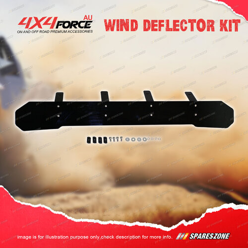 4X4FORCE 125cm Width Wind Deflector for Aluminum Roof Rack Flat Platform