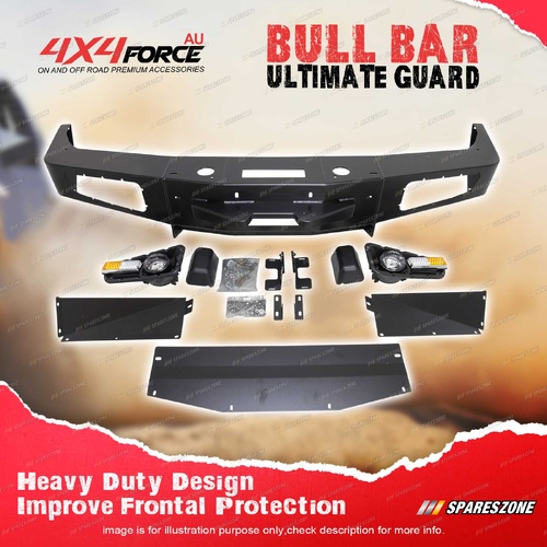 4X4FORCE Ultimate Guard No Loop Bumper Bull bar for Toyota LandCruiser 80