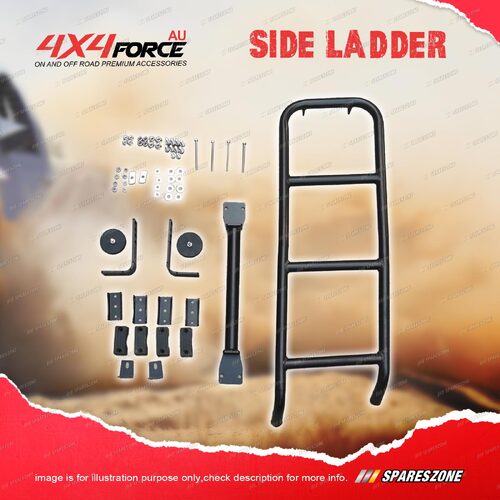 4X4FORCE Side Ladder Suitable for Universal Aluminium Roof Rack Flat Platform