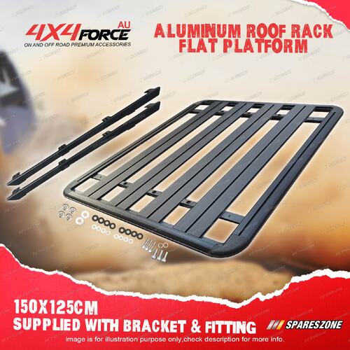 150x125cm Roof Rack Flat Platform Al-Alloy HD for GWM Great Wall Cannon 2020-On