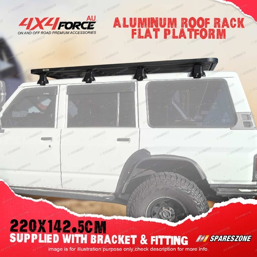 220x142.5 Roof Rack Platform + Gutter Bracket Nissan Patrol GU GQ Y60 Y61 Wagon