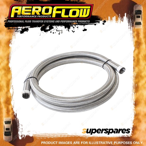 Aeroflow 111 Series SS Braided Hose Cover 3 M / 9ft 10-1/8" I.D 24mm 1-31/32"