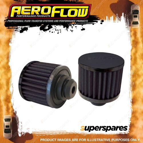 Aeroflow Black Push In Breather Filter 3" 76mm O.D. 63.5mm Height