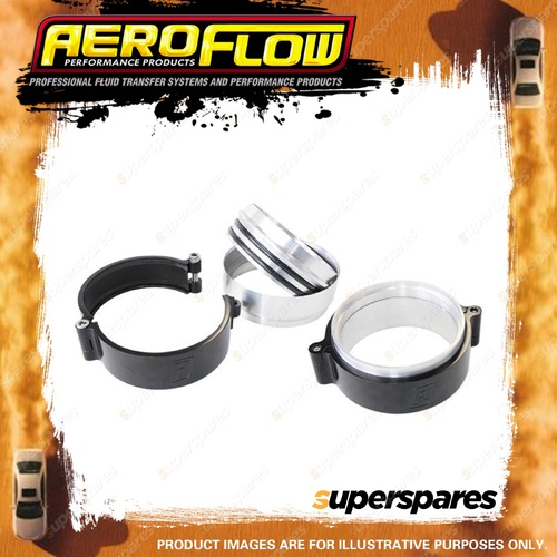 Aeroflow Brand 2.0" Billet Intercooler Clampsquick Connect Black Clamp