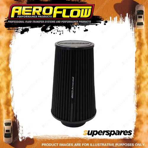 Aeroflow Brand 3" Clamp-On Round Filter 6.15" O.D 8.9 High Black Cott