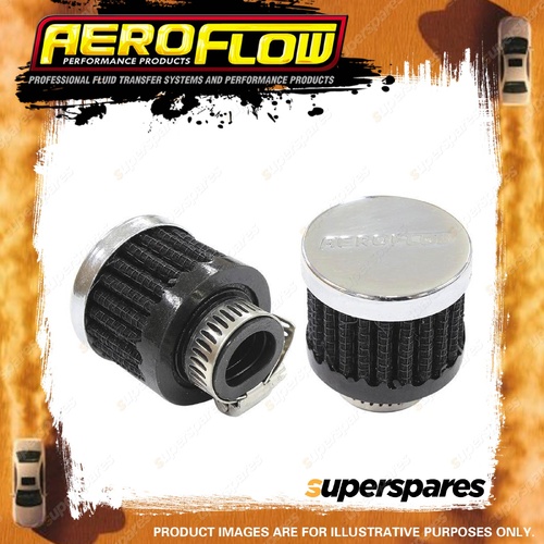 Aeroflow Chrome Clamp On Breather 1-3/8" 34.9mm O.D 28.6mm H 14.3mm I.D