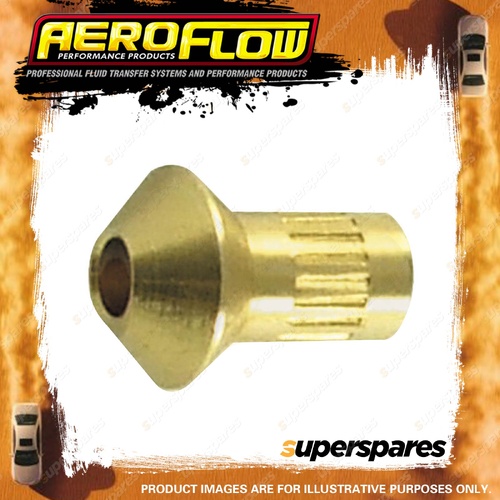 Aeroflow Concave Bras Olive Insert -3Ansuit Concave Seat Hose End