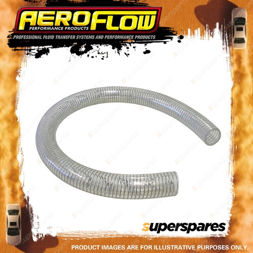 Aeroflow Reinforced Clear PVC Breather Hose 1M 3-3/8" Length 12mm/1/2" ID