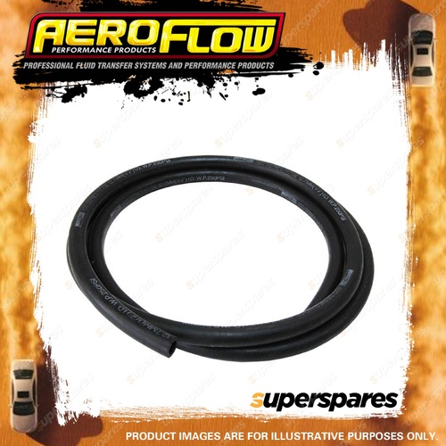 Aeroflow 400 Series Rubber Puch Lock Hose Black 1 M / 3ft 3-3/8" -4AN