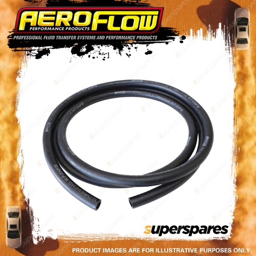 Aeroflow 400 Series Rubber Hose Black 100M Length 9.5mm 3/8" Inside Diameter