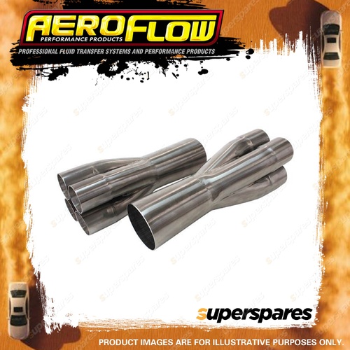 Aeroflow 4 Into 1 Merge Collectors 1-7/8" Primary'S Into 3-1/2" Collector Outlet