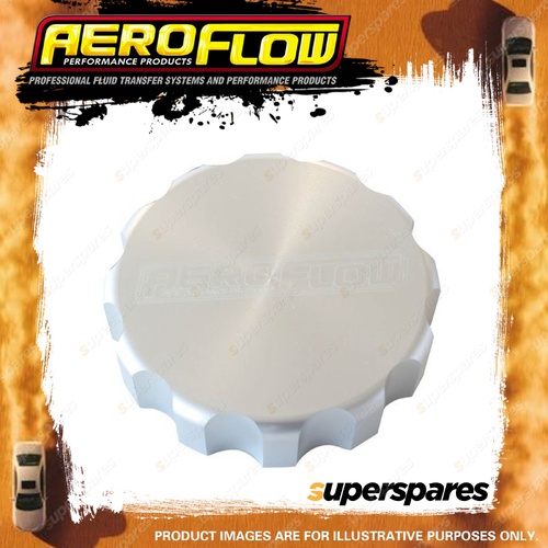 Aeroflow Brand Aeroflow Brand Radiator Cap Cover Small Style Cap Raw Alloy