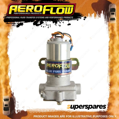 Aeroflow Blue Fuel Pump 14 Psi 110 Gph 3/8" Barb Or F/Male 3/8" Npt