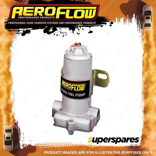 Aeroflow Brand Black Fuel Pump 140 Gph 3/8" Barb Or F/Male 3/8" Npt