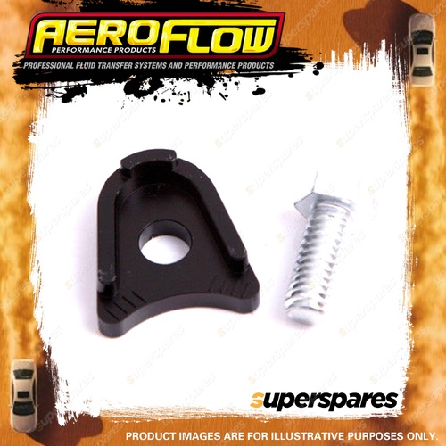 Aeroflow Billet Distributor Hold Down Clamp - Black Suit for for SB Ford Small