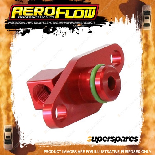 Aeroflow Brand Fuel Rail Adapter Red Suit for for Subaru Sti Ej25 2008-On