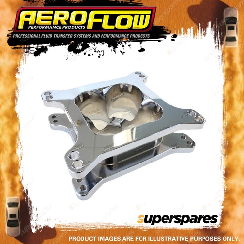 Aeroflow 2" Tapered High Velocity Carburettor Spacer Chrome Finish