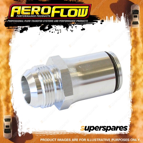 Aeroflow -16 AN Water Neck Adapter Silver Suits 360 Degree Swivel Water Necks